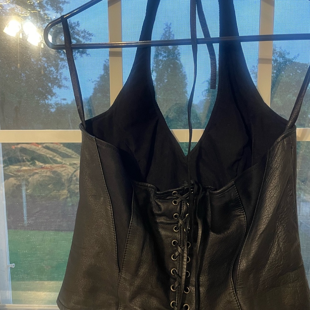 Harley Davidson Leather vest-Like new